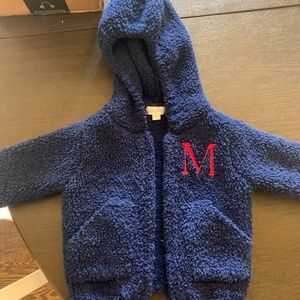 Angel Dear baby fleece (monogram M)